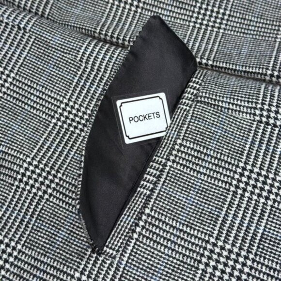 GANT Mens 100% Pure Wool Tailored Sport Coat Suit Jacket Houndstooth Office Ware - Picture 14 of 16